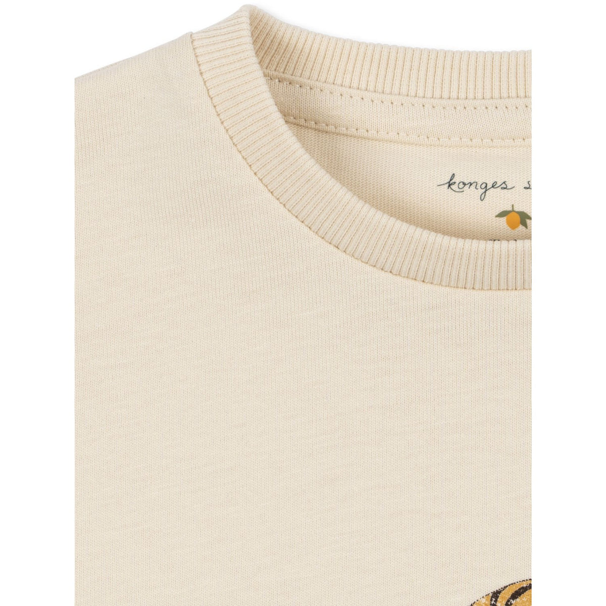 Konges Sløjd Almond Milk Fili Box Fit Tee Gots