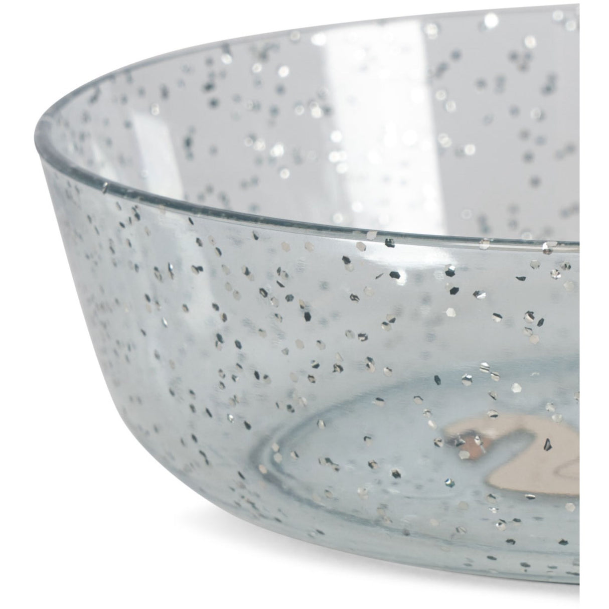 Konges Sløjd Swan Blue Sparkly Dinner Set