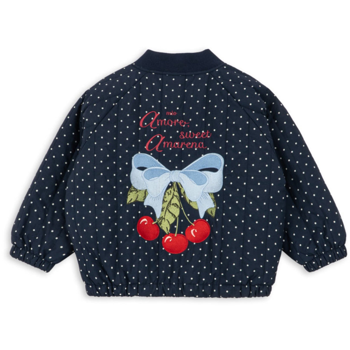 Konges Sløjd Dot Nuit Petite Juno Printed Dot Bomber Jacket