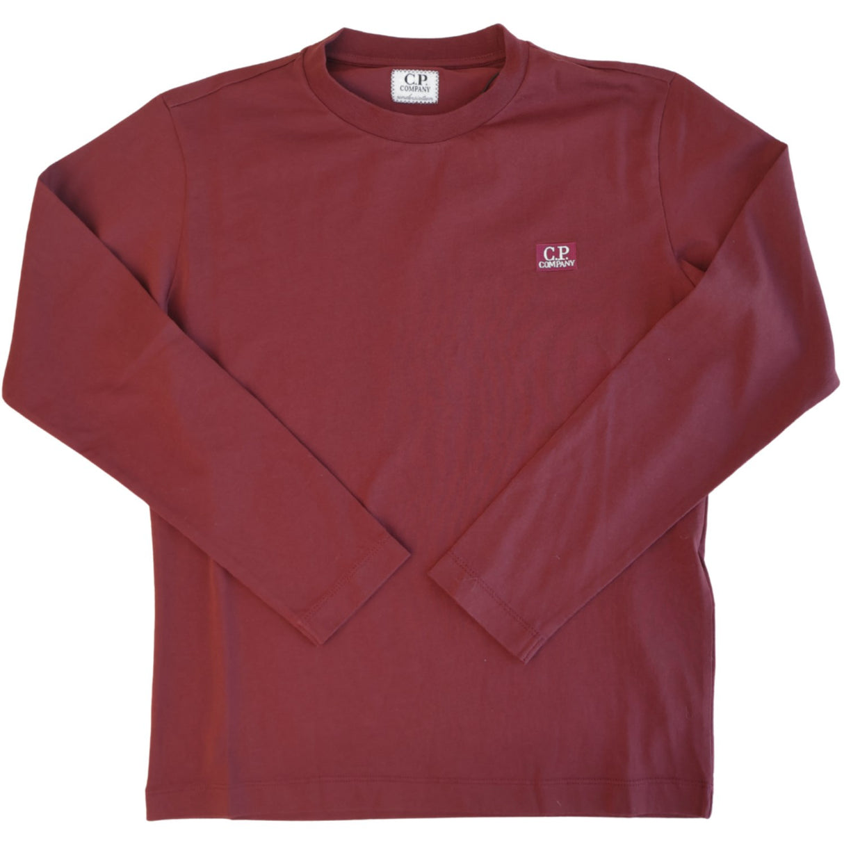 C.P. Company Borgogna Red Long Sleeves T-Shirt