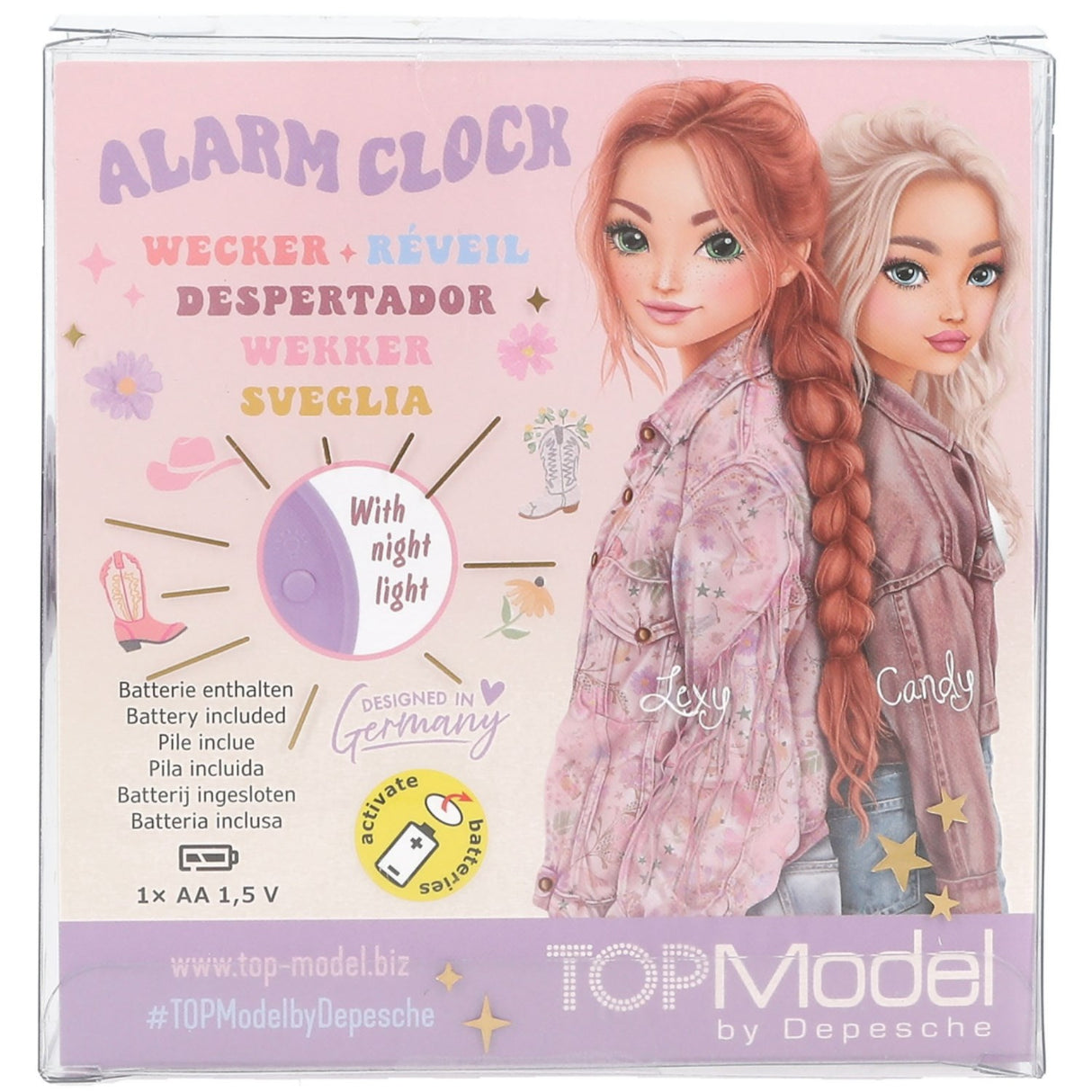 TOPModel Cowgirl Alarm Clock