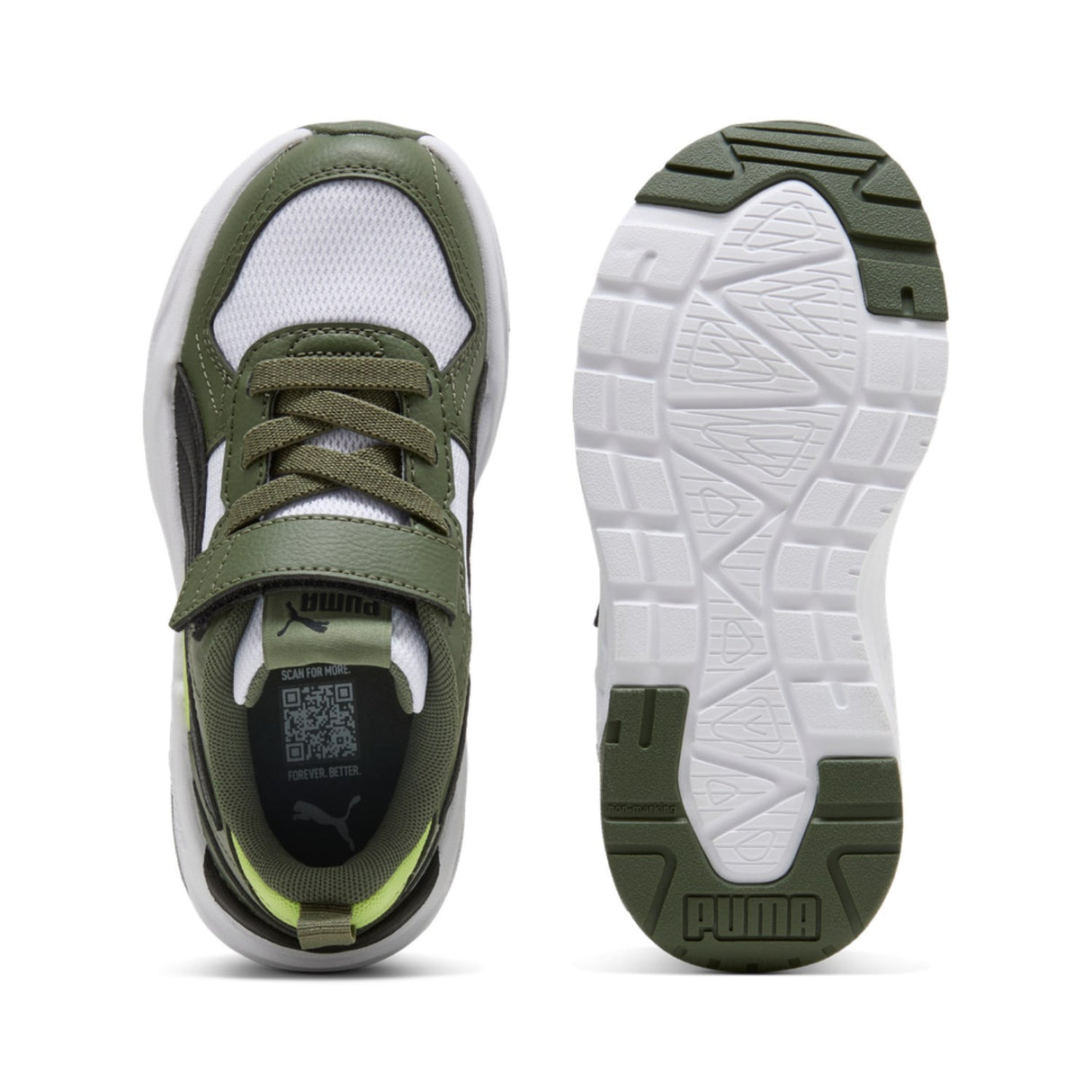 Puma White Trinity 2 Lt Ac+ Ps Sneakers
