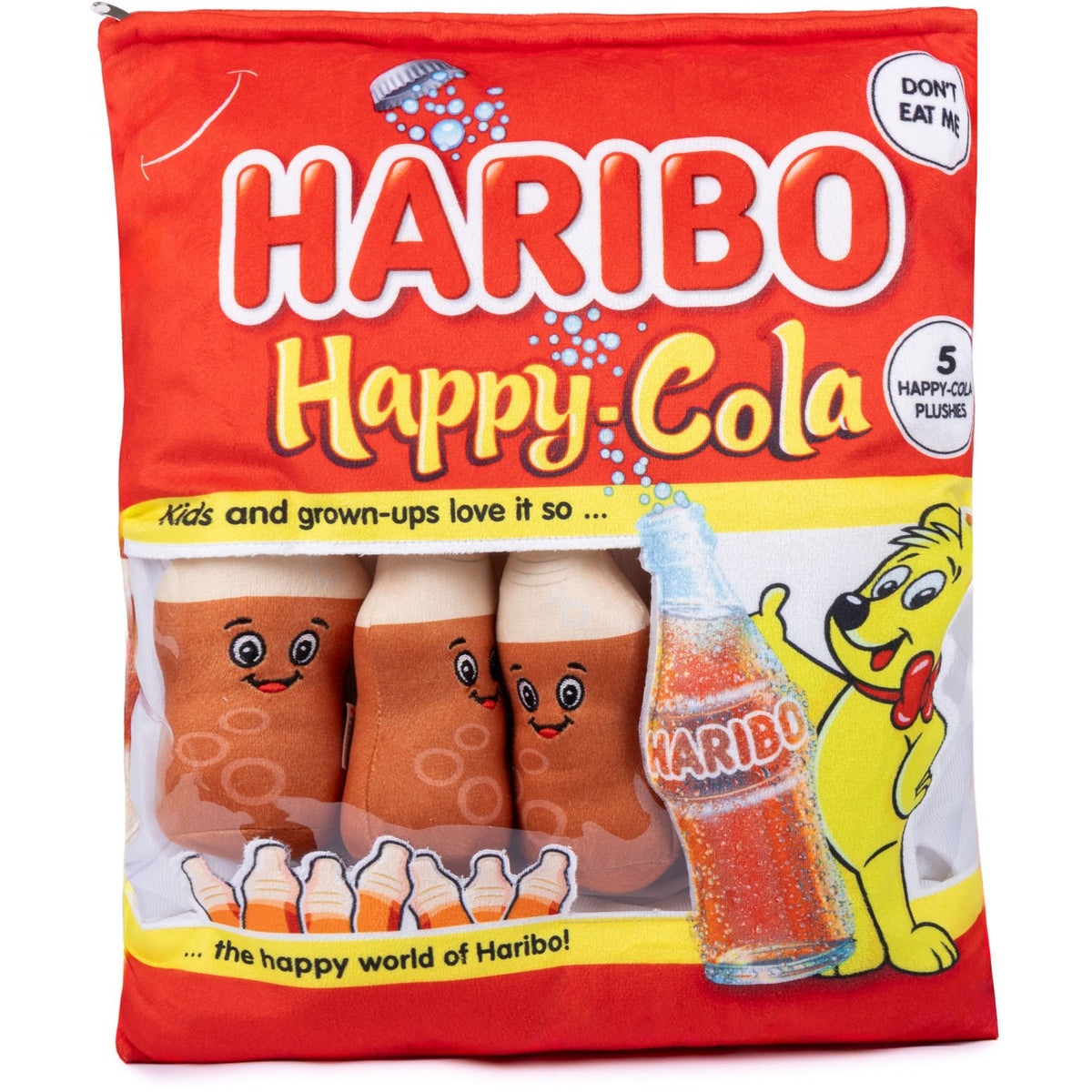 Haribo Plys Snack Bag Cola Bottles