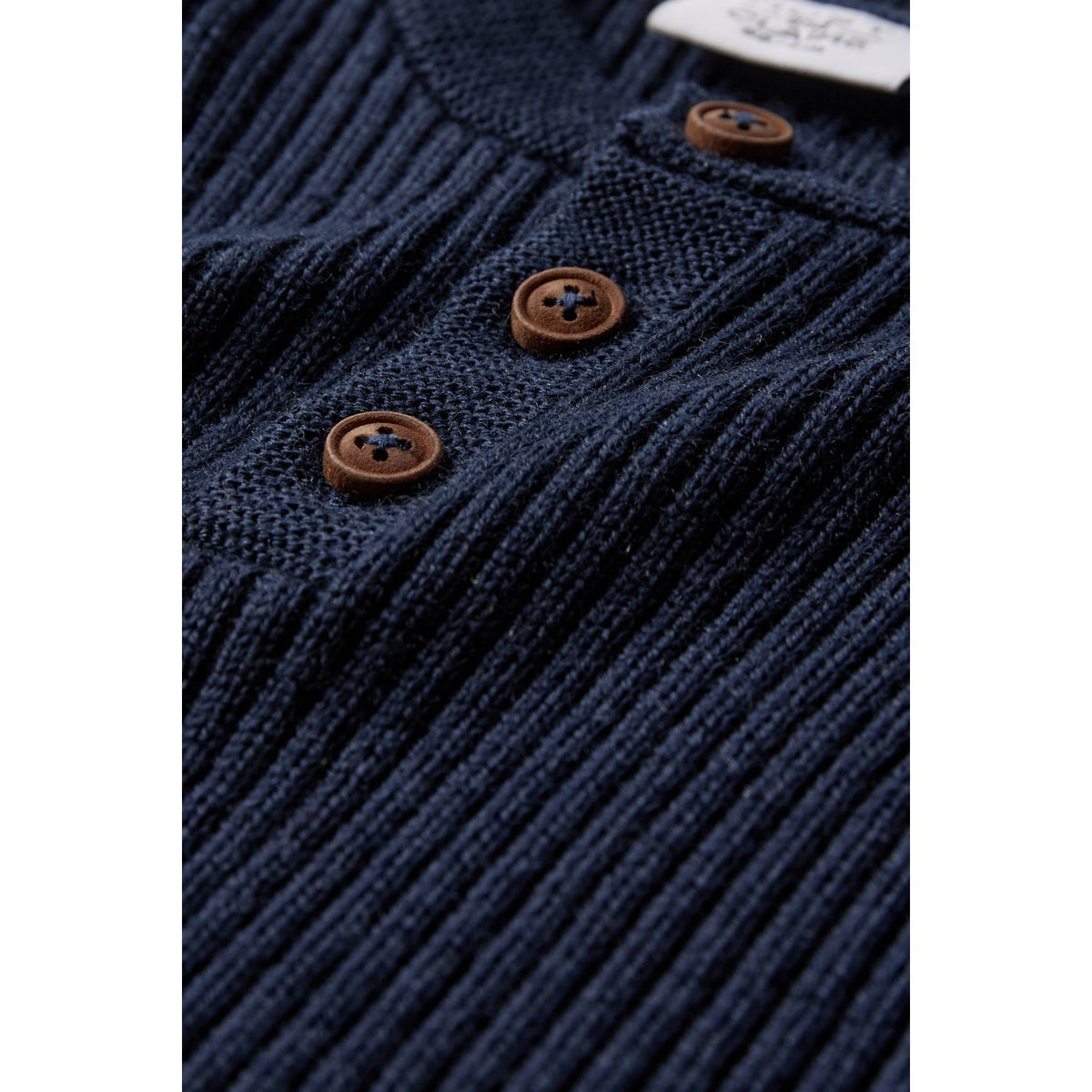 Hust & Claire Blues Edi Wool Rib Knit
