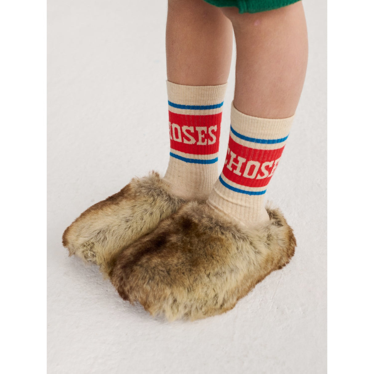 Bobo Choses Beige Bobo Choses Pop Long Socks