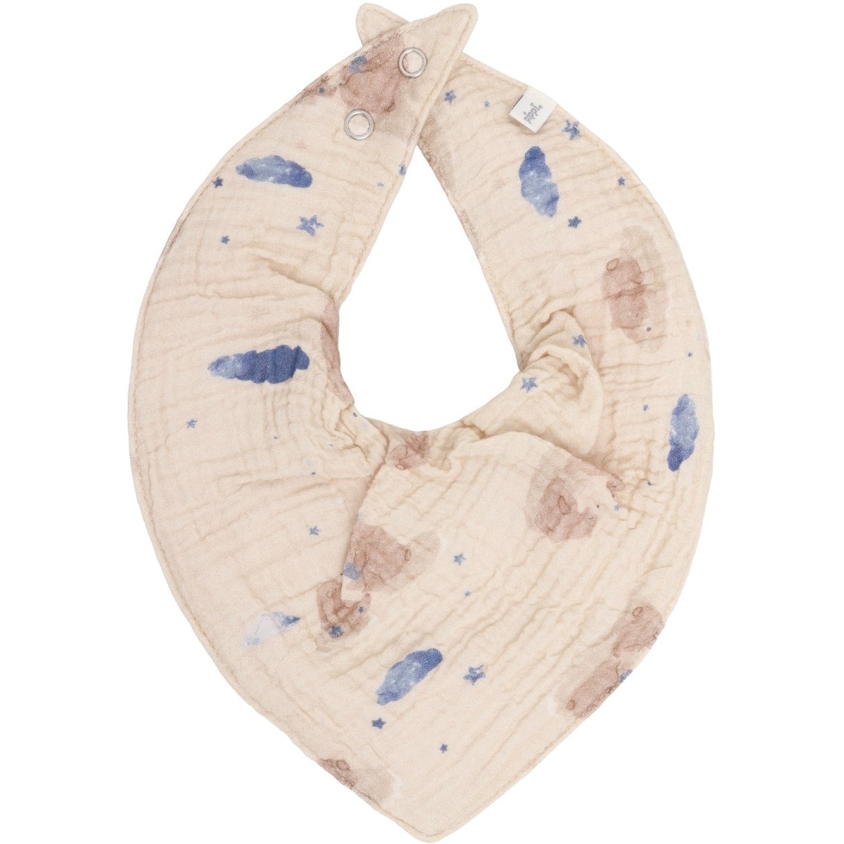 Pippi Big Dipper Bib Muslin W. Aop (2-Pack)