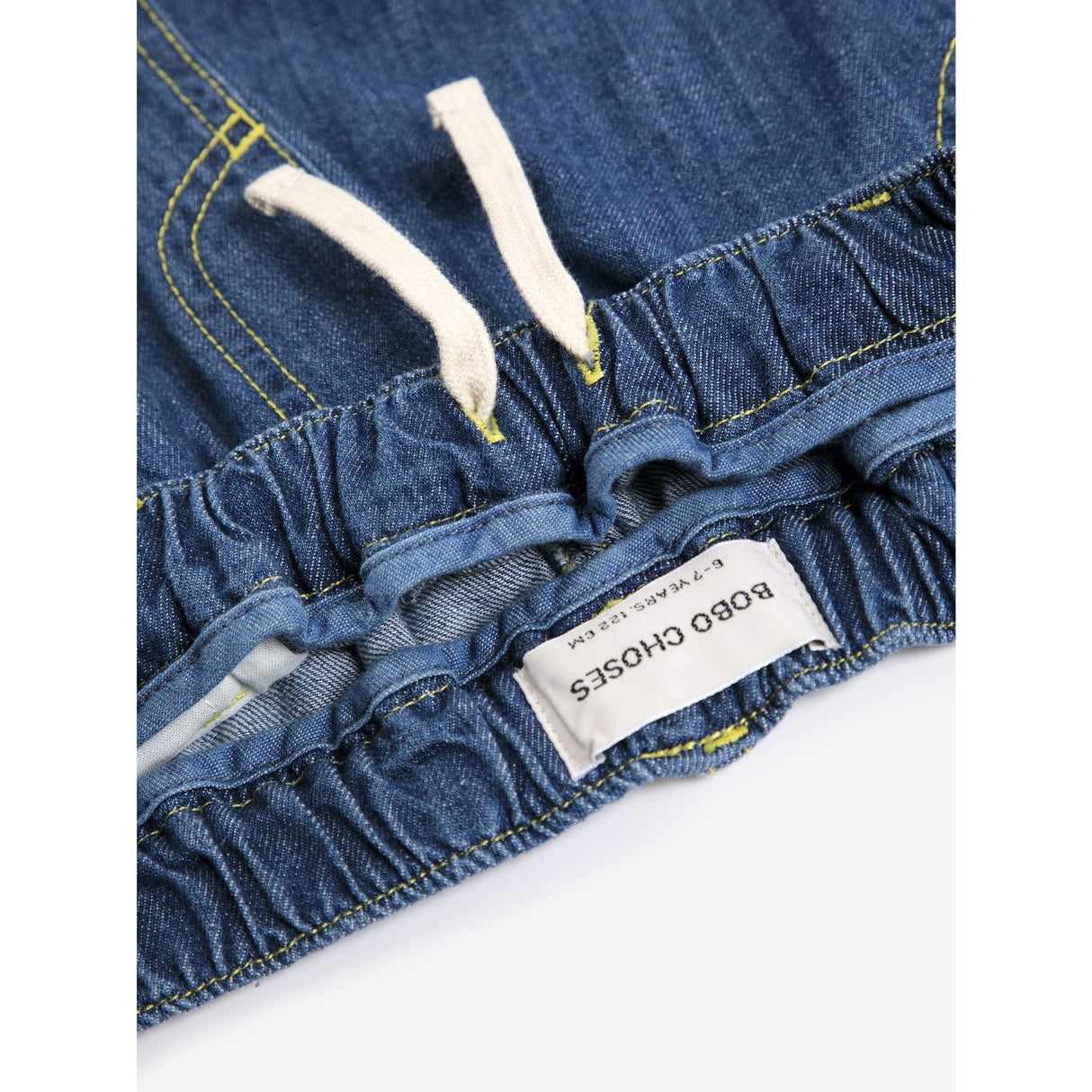 Bobo Choses Midnight Blue Taxi Saurus Tag Denim Pants