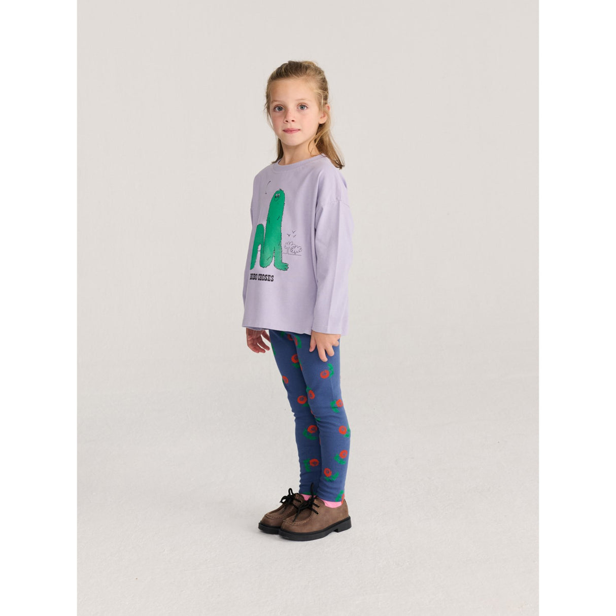 Bobo Choses Lavender Long Puff T-Shirt