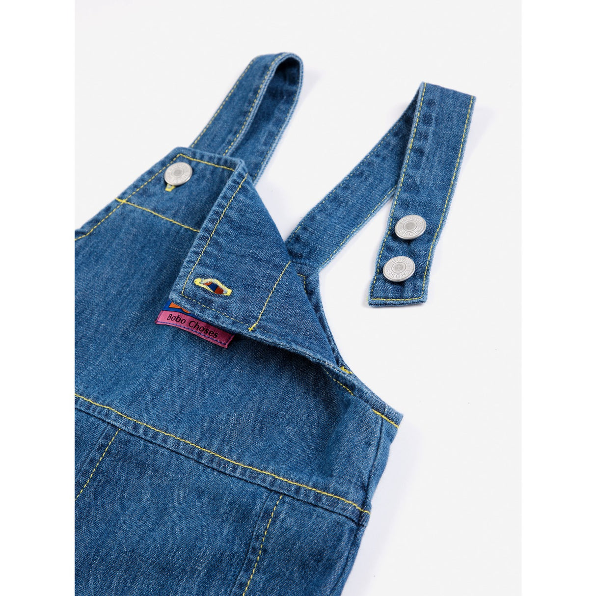 Bobo Choses Midnight Blue Booo Bo Choses Tag Denim Overall