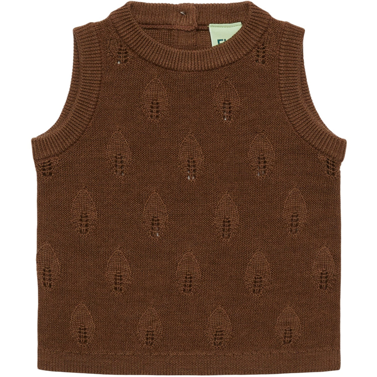 FUB Hazel Melange Baby Leaf Vest