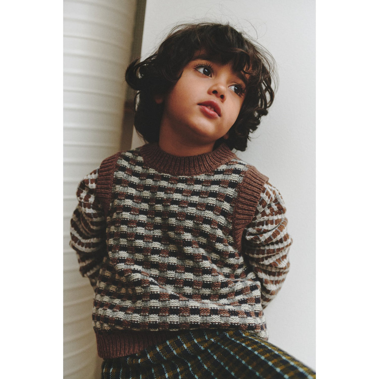 FUB Hazel Melange Lambswool Vest