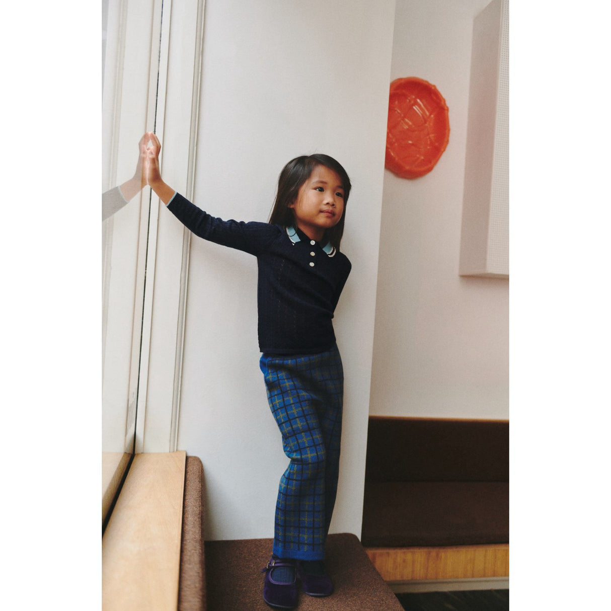 FUB Deep Indigo Felted Pants