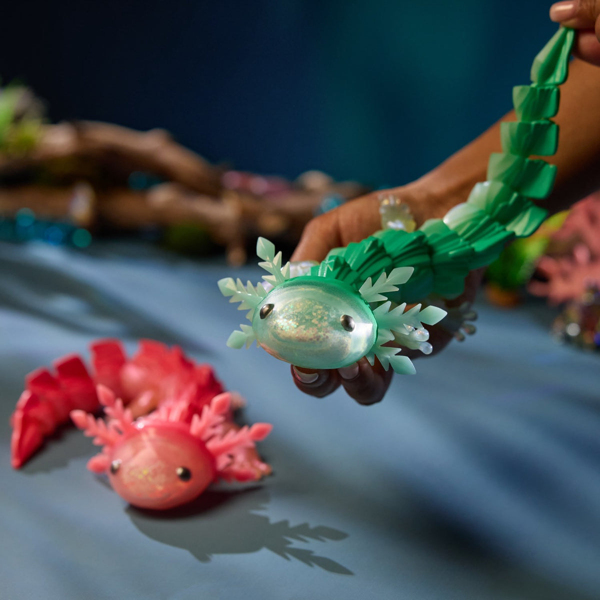 CrystaLynx Axolotl Assorteret I CDU