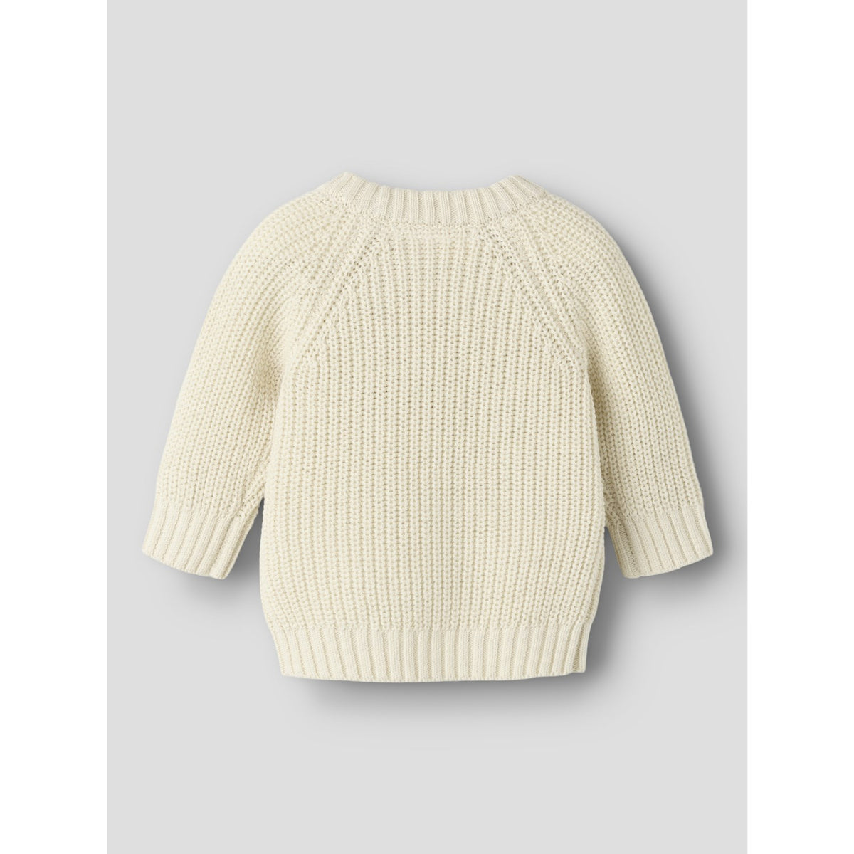 Lil'Atelier Turtledove Lovely Nbfemlen Emb Ls Knit Lil