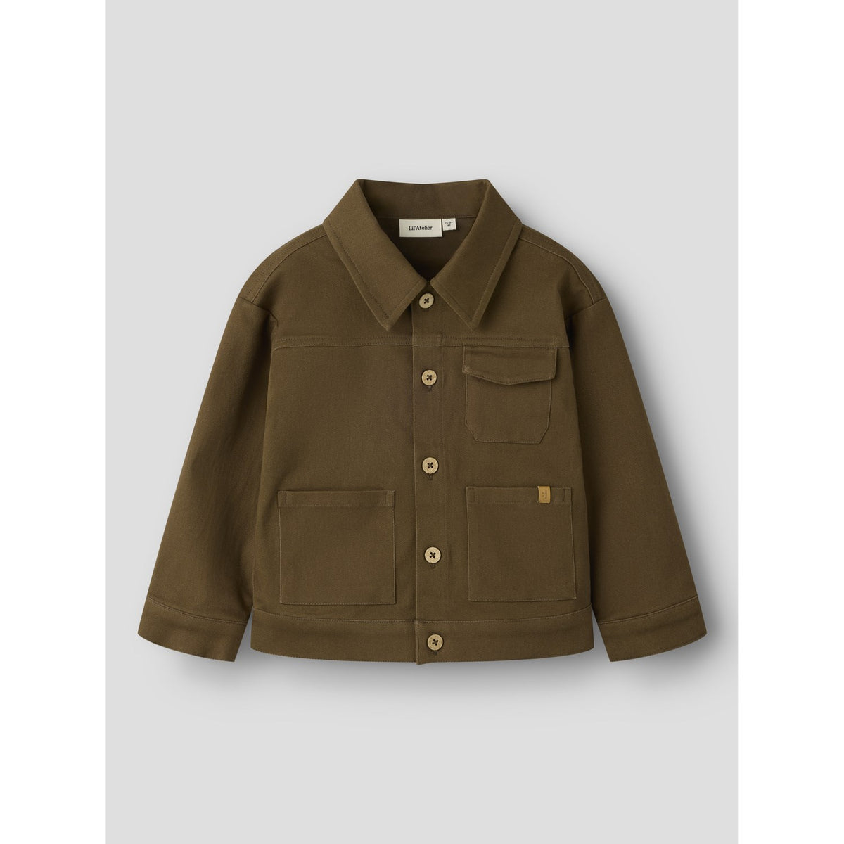 Lil'Atelier Teak Nmmrepa Ls Loose Twi Jacket 6004-Rp Lil