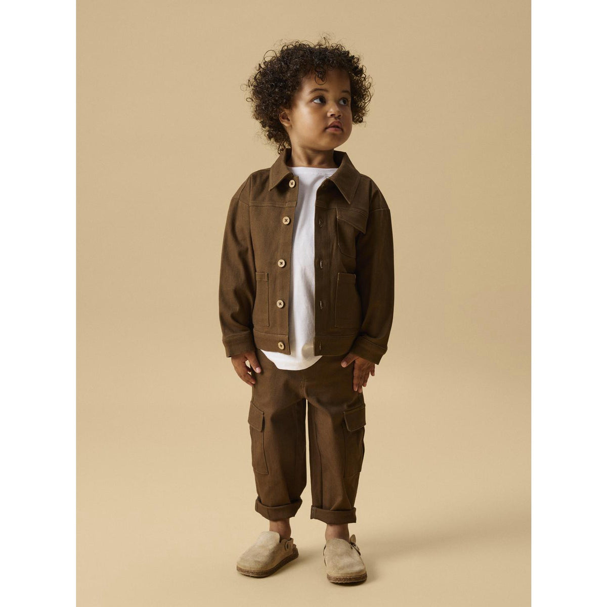 Lil'Atelier Teak Nmmrepa Ls Loose Twi Jacket 6004-Rp Lil