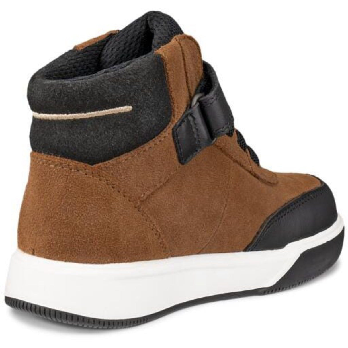 Ecco Black/Camel/Black Street Court K H Sneaker