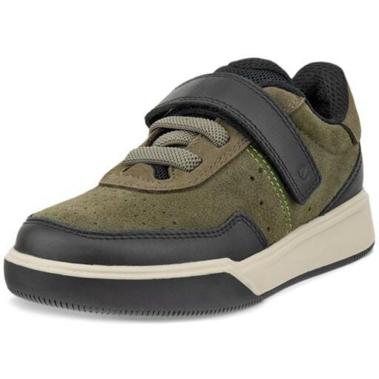 Ecco Black/Tarmac Street Court K Leather