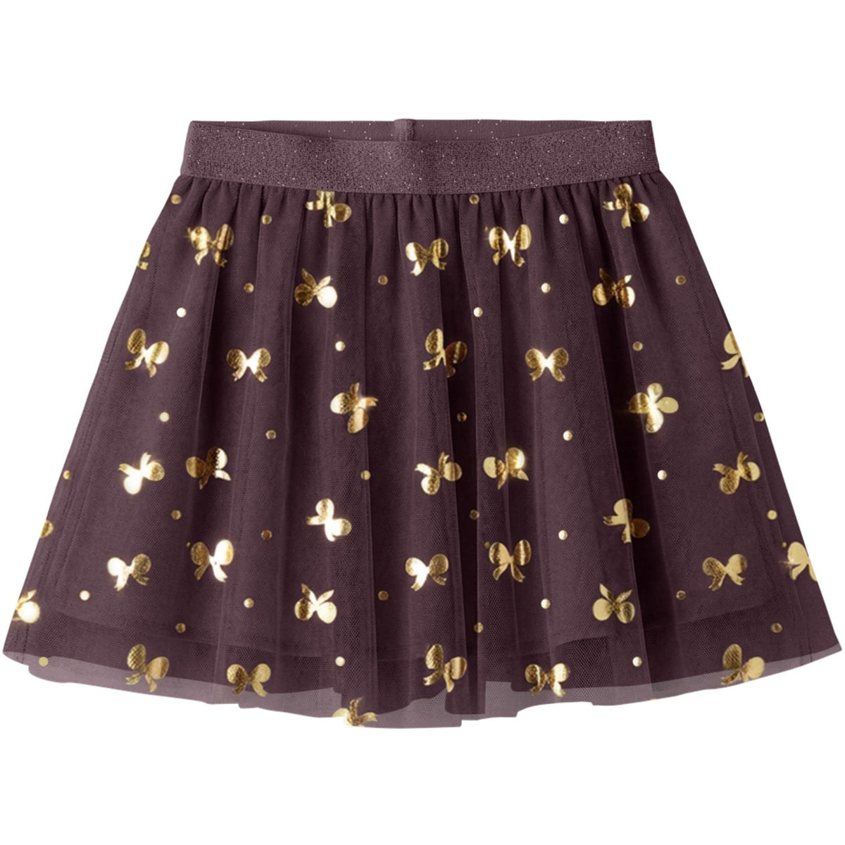 Name It Catawba Grape Nmfrosally Tulle Skirt
