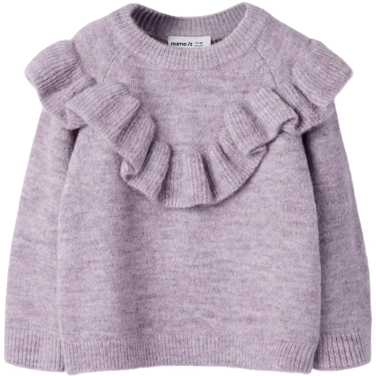 Name It Mauve Shadows Nmfsyla Ls Knit