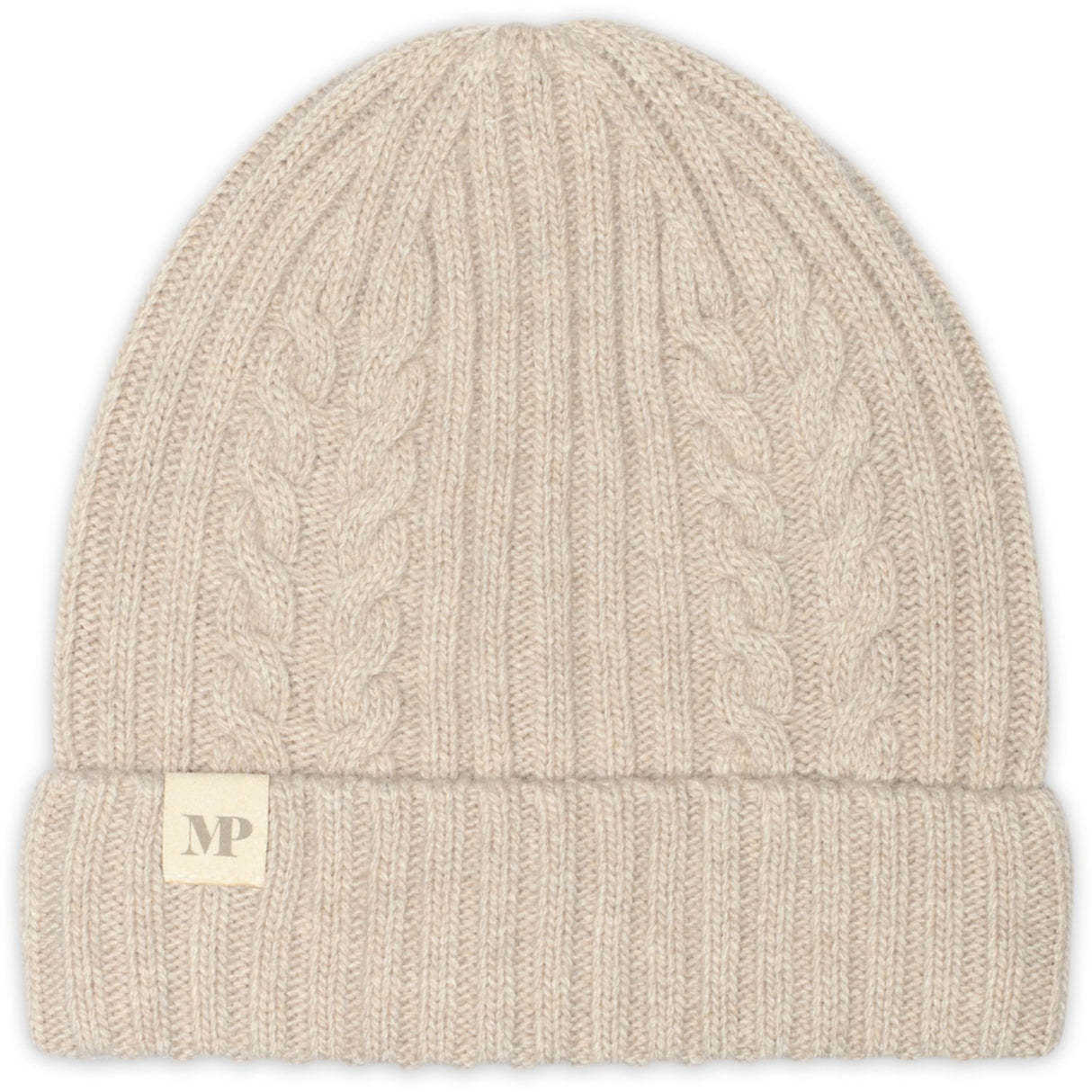 Mp Danmark Beige Melange Helsinki Beanie
