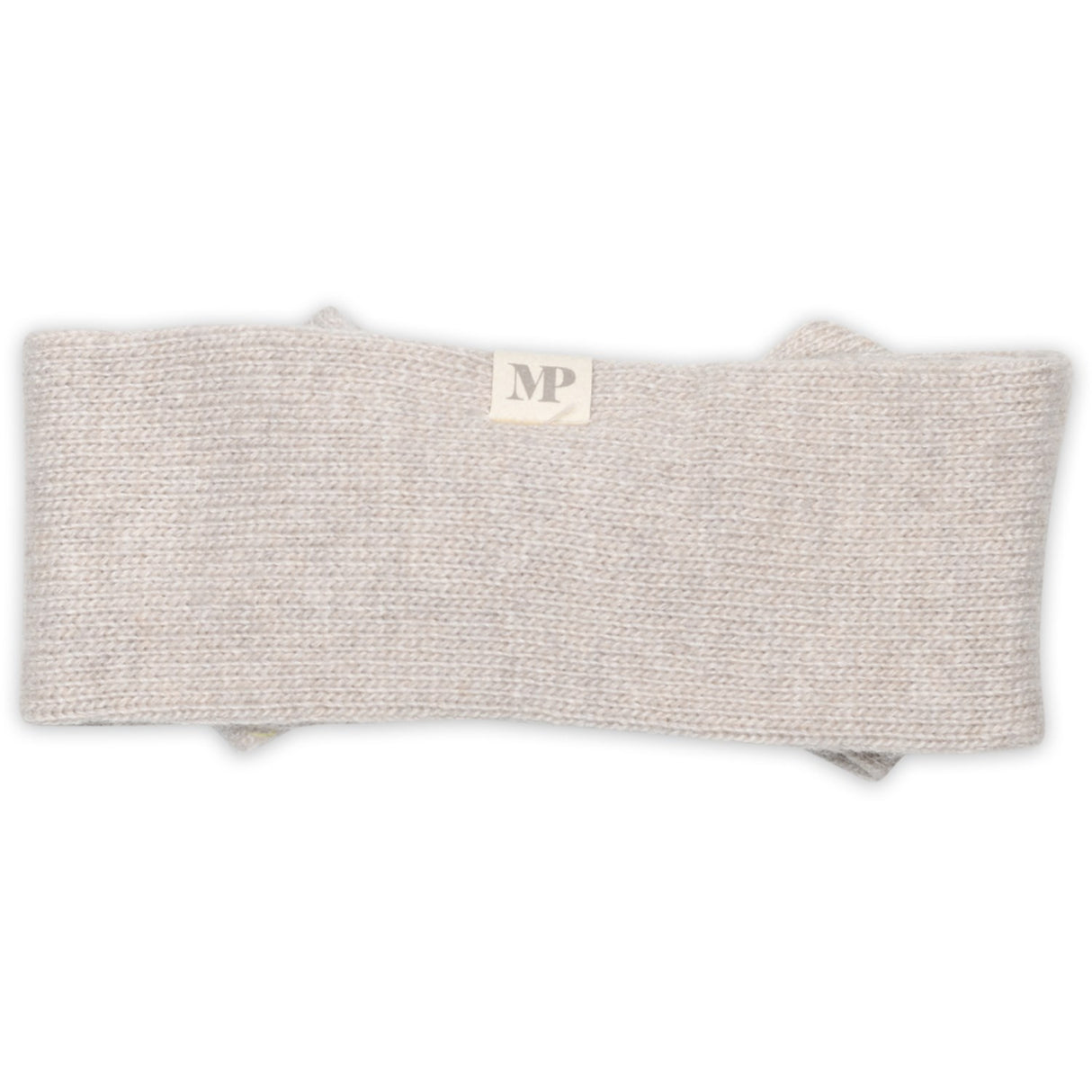 Mp Danmark Beige Melange Helsinki Headband Bow