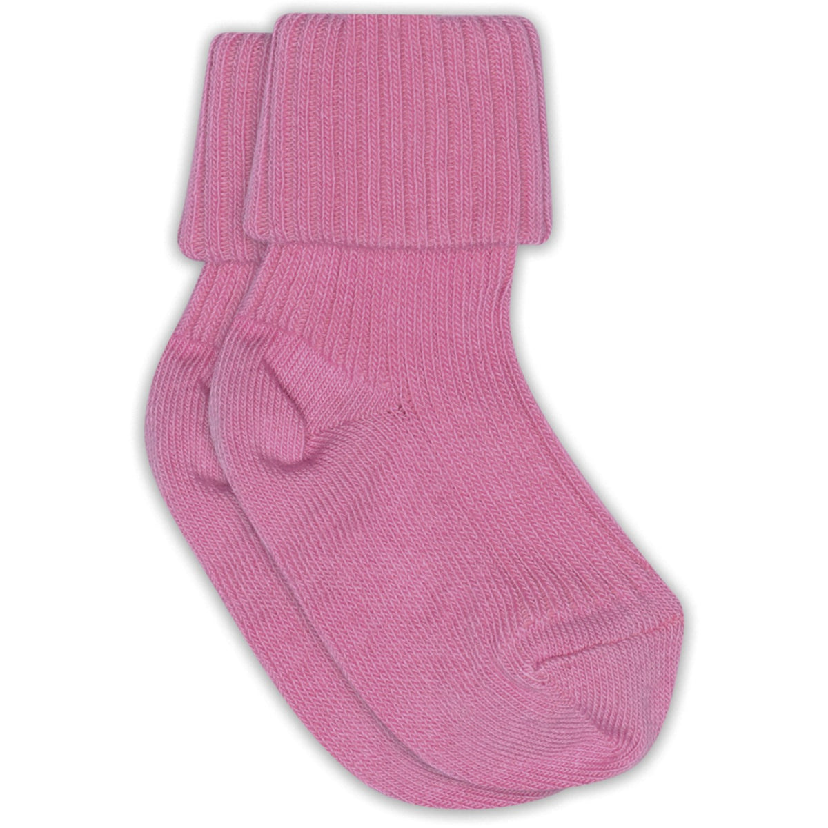 Mp Danmark Cyclamen Cotton Rib Baby Socks