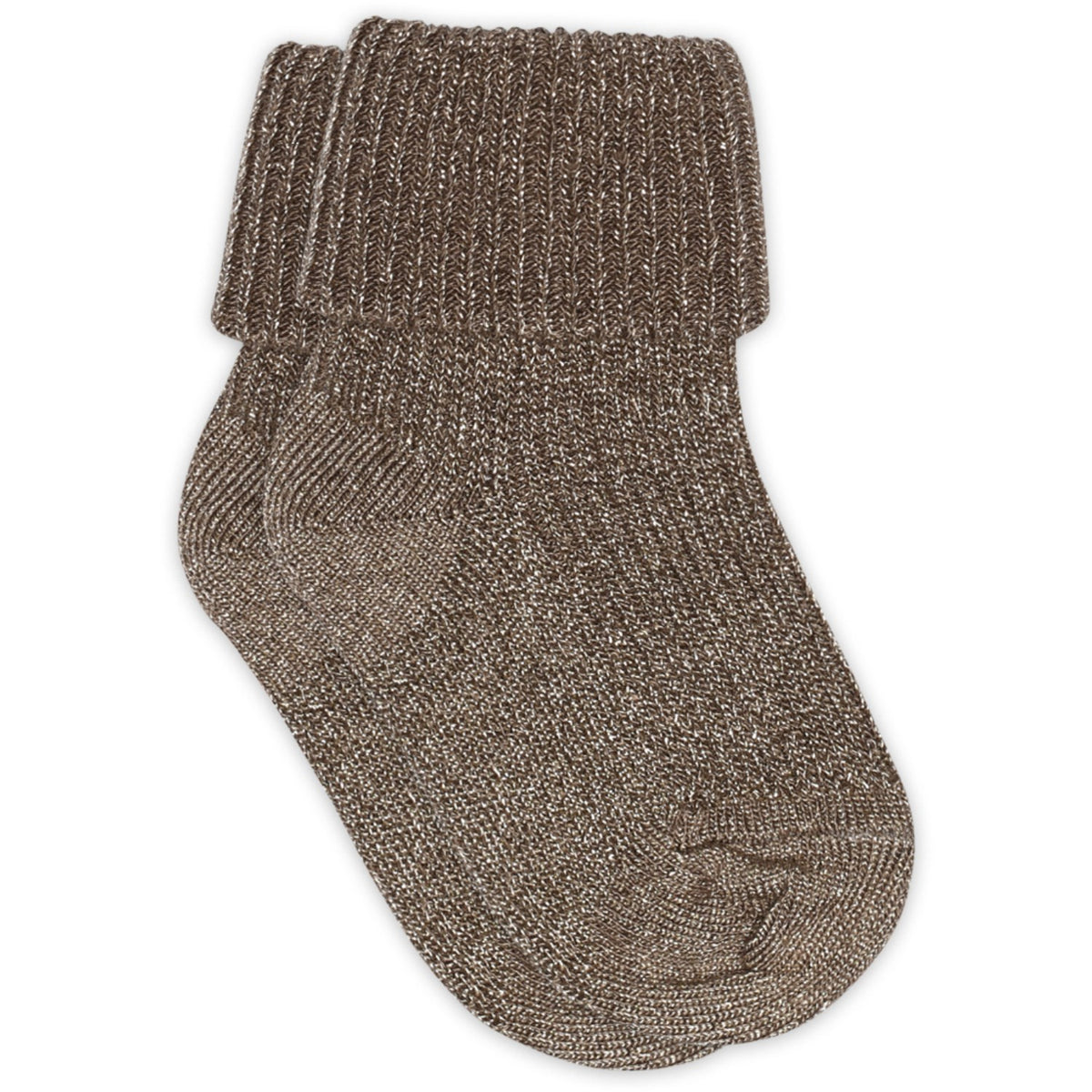 Mp Danmark Brown Sienna Ida Glitter Socks