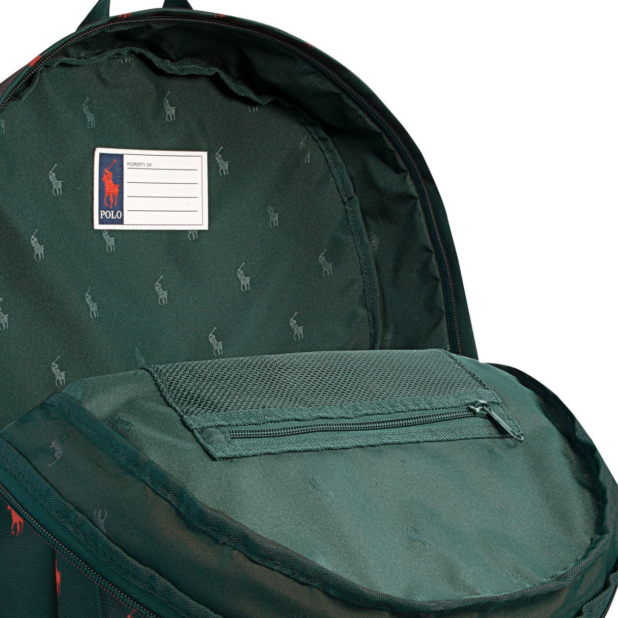 Polo Ralph Lauren College Green Polo Pony Backpack