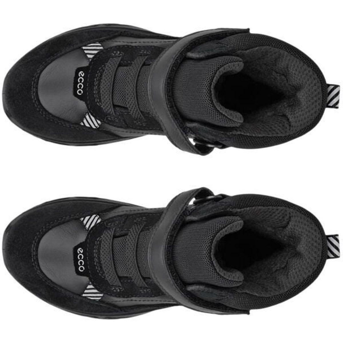 Ecco Black Receptor Xp K Velcro Boot