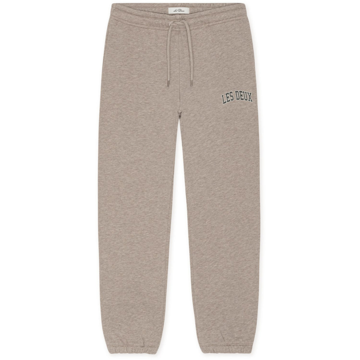 Les Deux Kids Dark Sand Melange College Sweatpants Kids