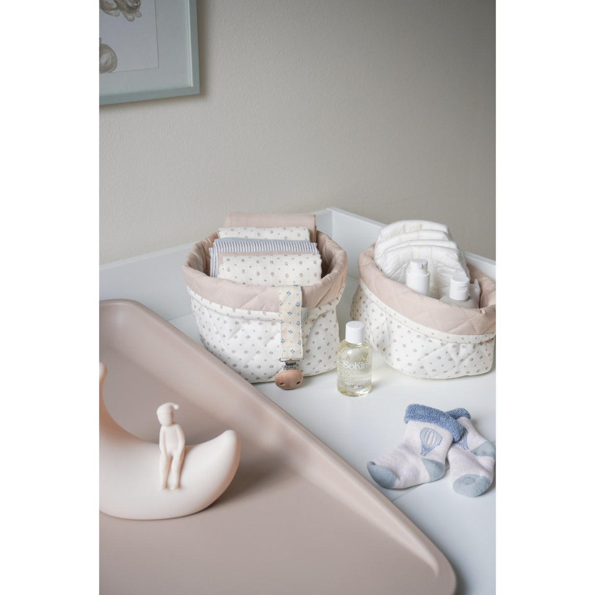 Cam Cam Copenhagen Rowan Quilted Storage Basket 2-Pack