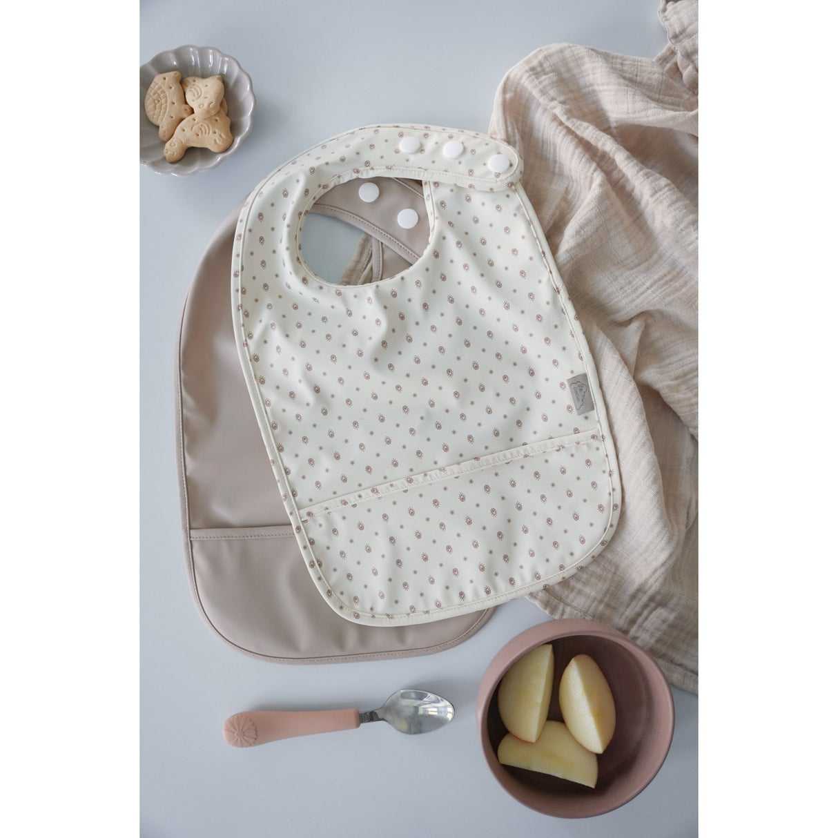 Cam Cam Copenhagen Rowan Bib With Pocket 2-Pack