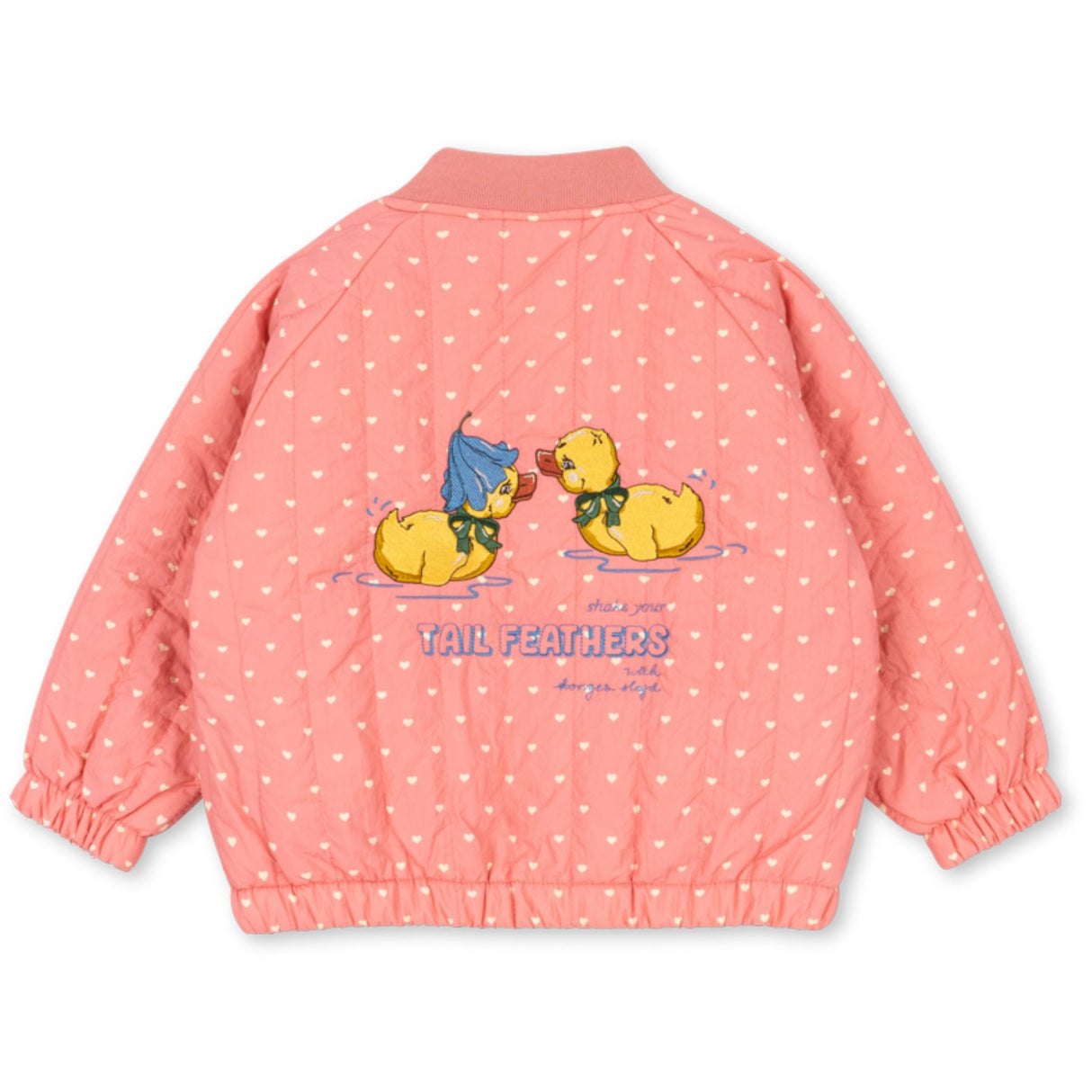 Konges Sløjd Coeur Feathers Juno Duckling Printed Bomber Jacket