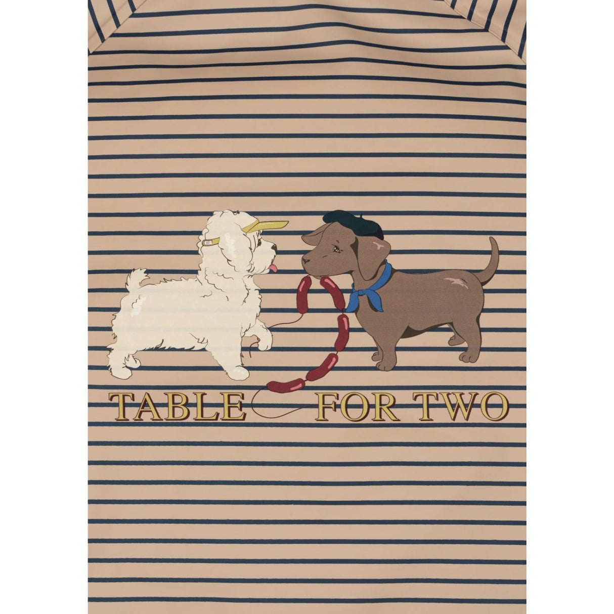 Konges Sløjd Stripe La Mer Rainy Palme Dog Set