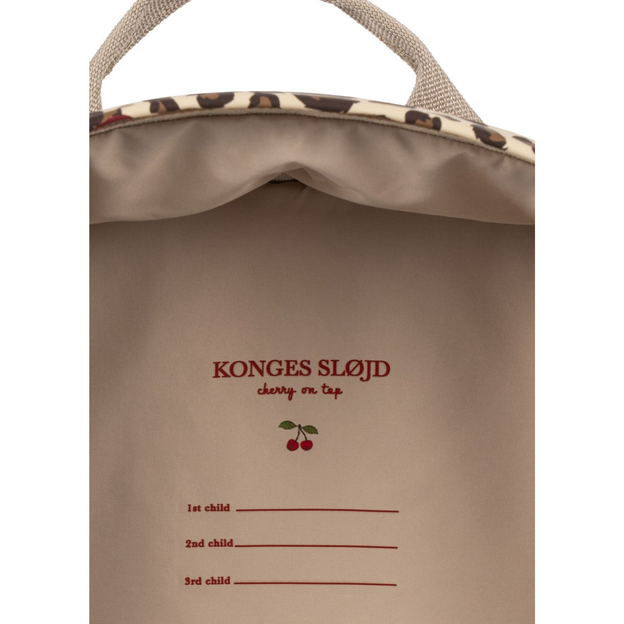 Konges Sløjd Leo Cerise Rainy Backpack