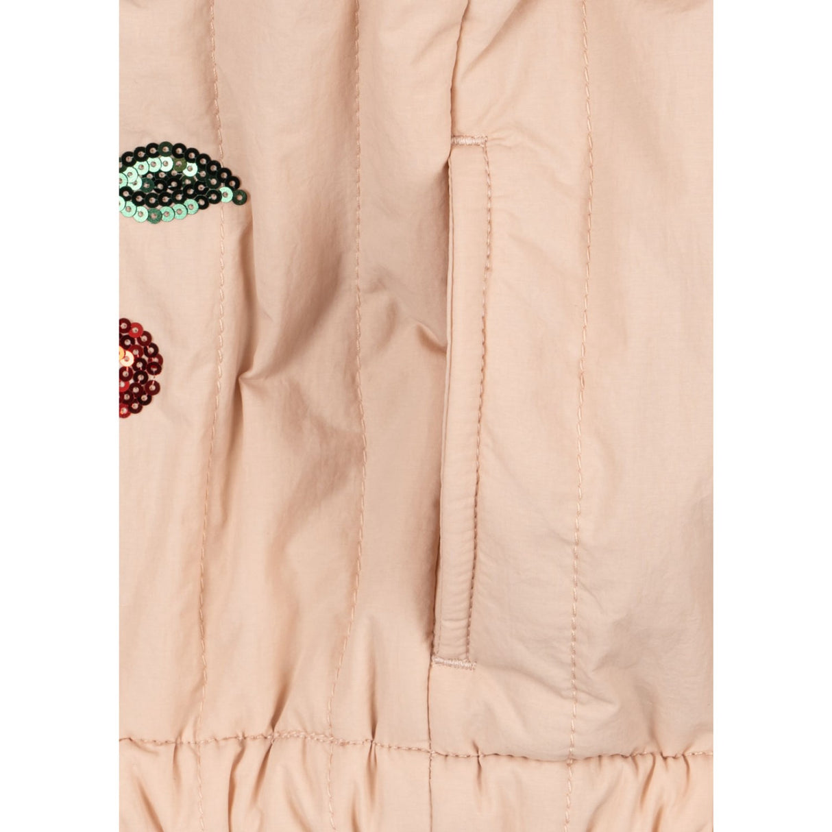 Konges Sløjd Cameo Rose Juno Sequin Bomber Jacket