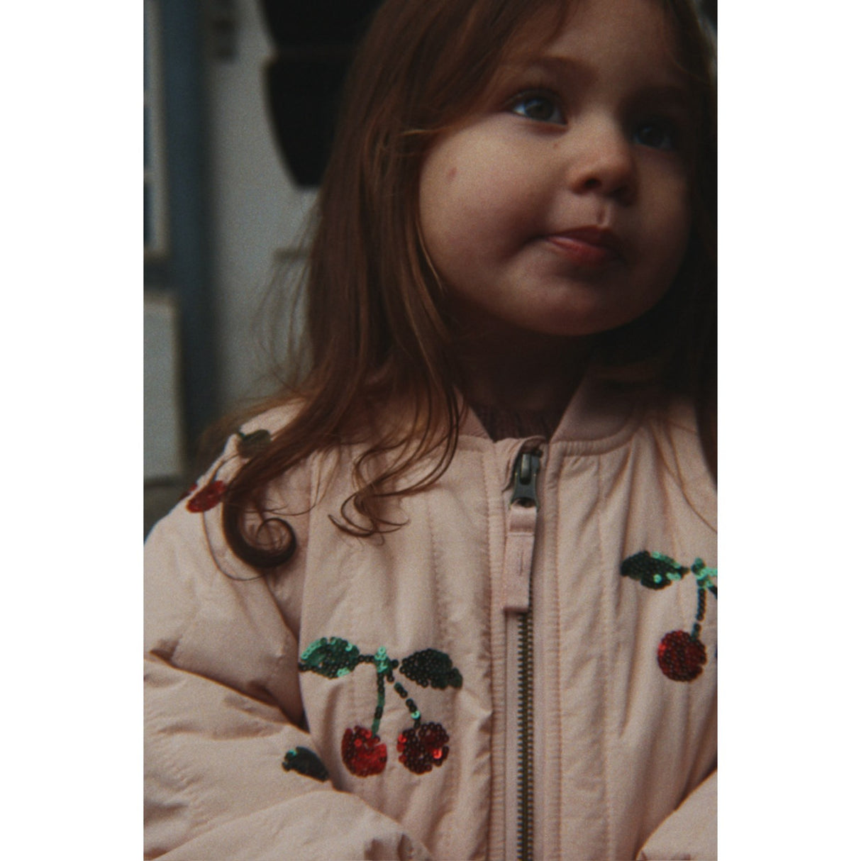 Konges Sløjd Cameo Rose Juno Sequin Bomber Jacket