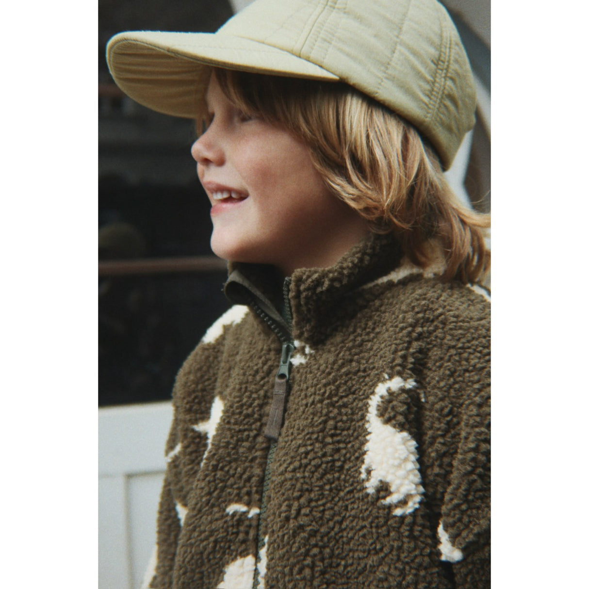 Konges Sløjd Dino Silhouette Jody Teddy Jacket Grs