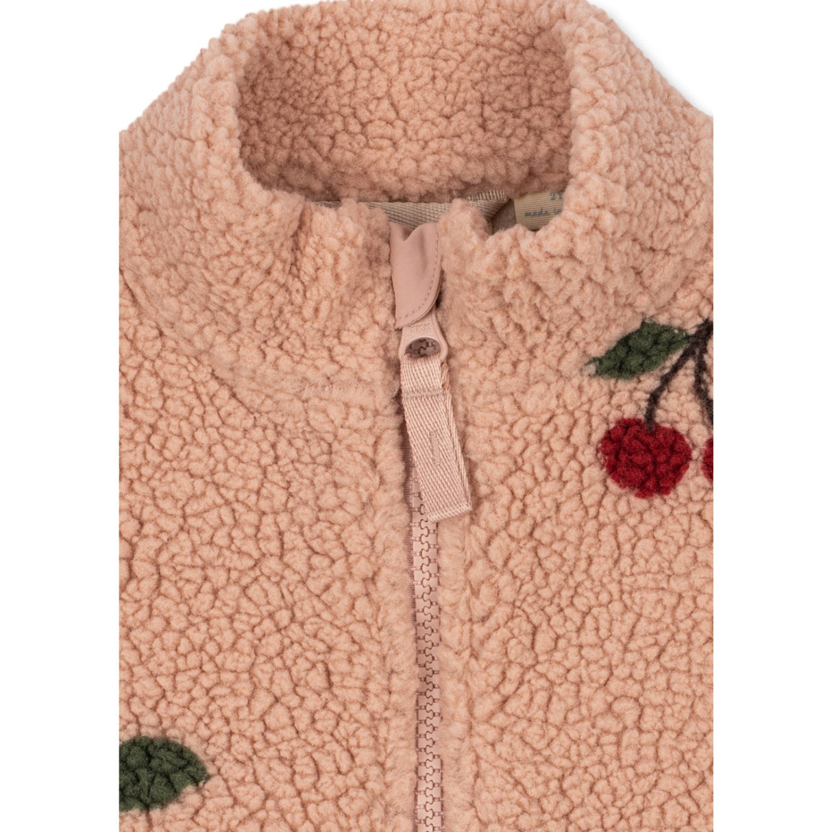 Konges Sløjd Ma Grande Cerise Blush Jody Teddy Jacket Grs