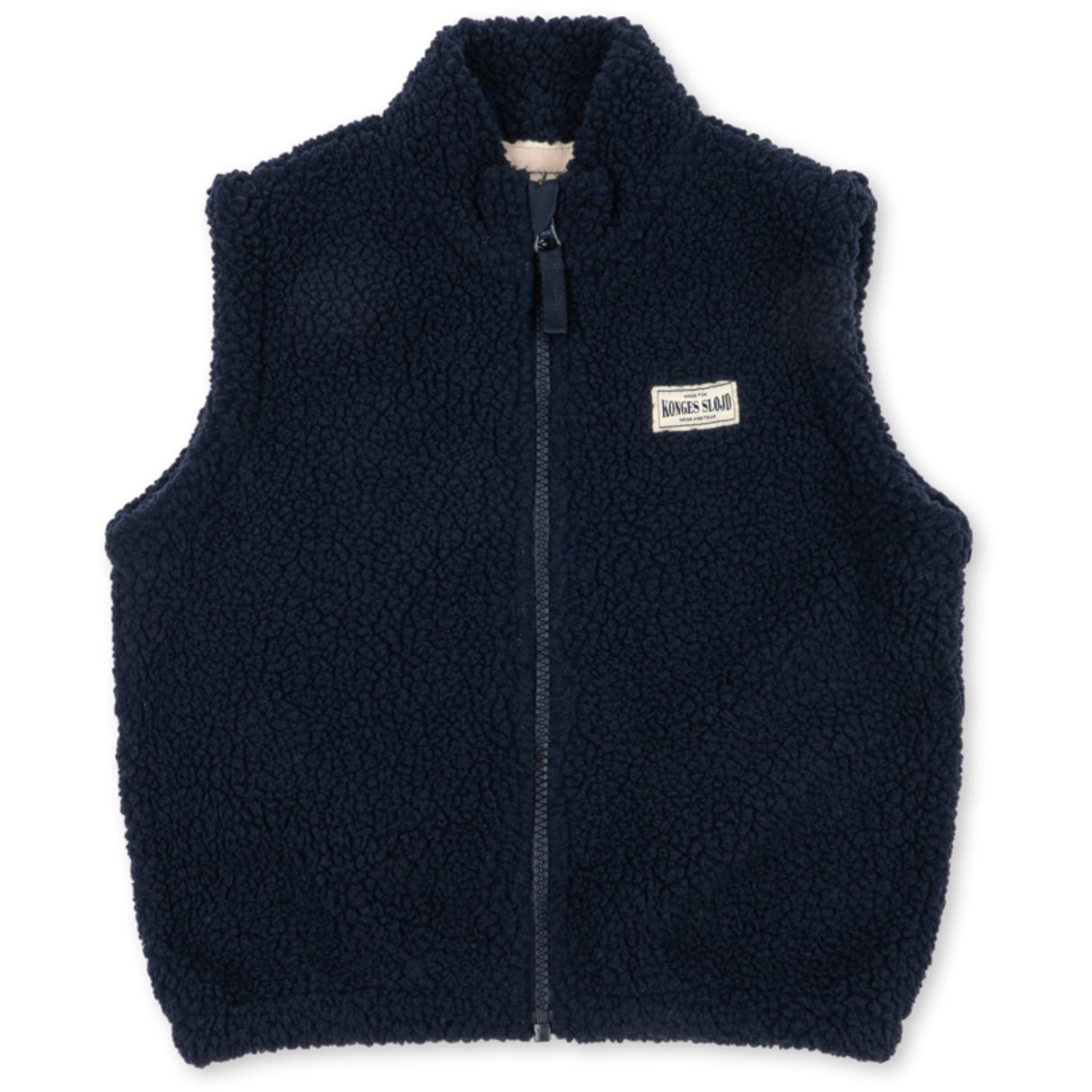 Konges Sløjd Total Eclipse Jody Solid Teddy Vest Grs