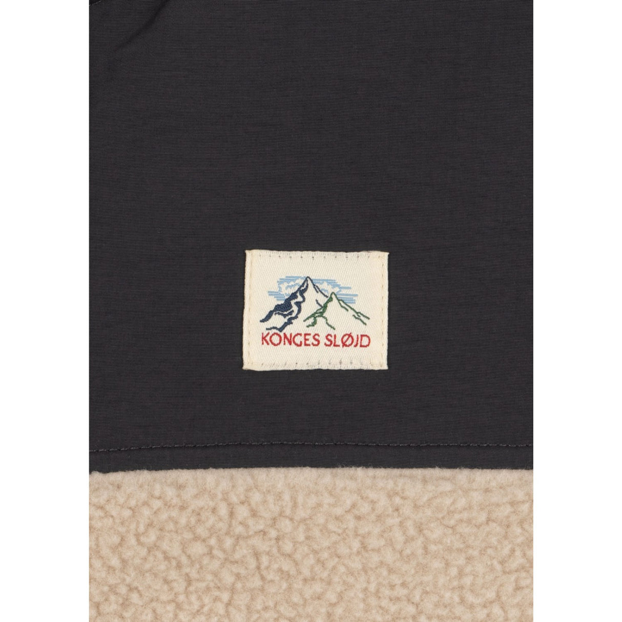 Konges Sløjd Oxford Tan Flynn Fleece Jacket Grs