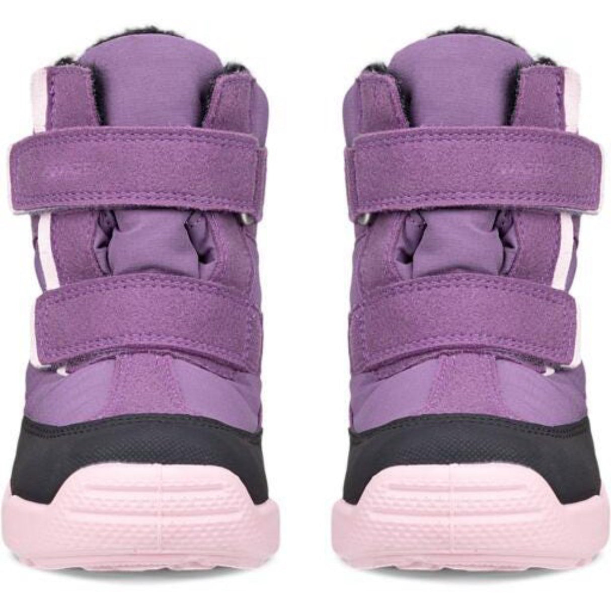 Ecco Black/Grape/Grape/Pale Lilac Urban Mini 2Xvelcro Boot