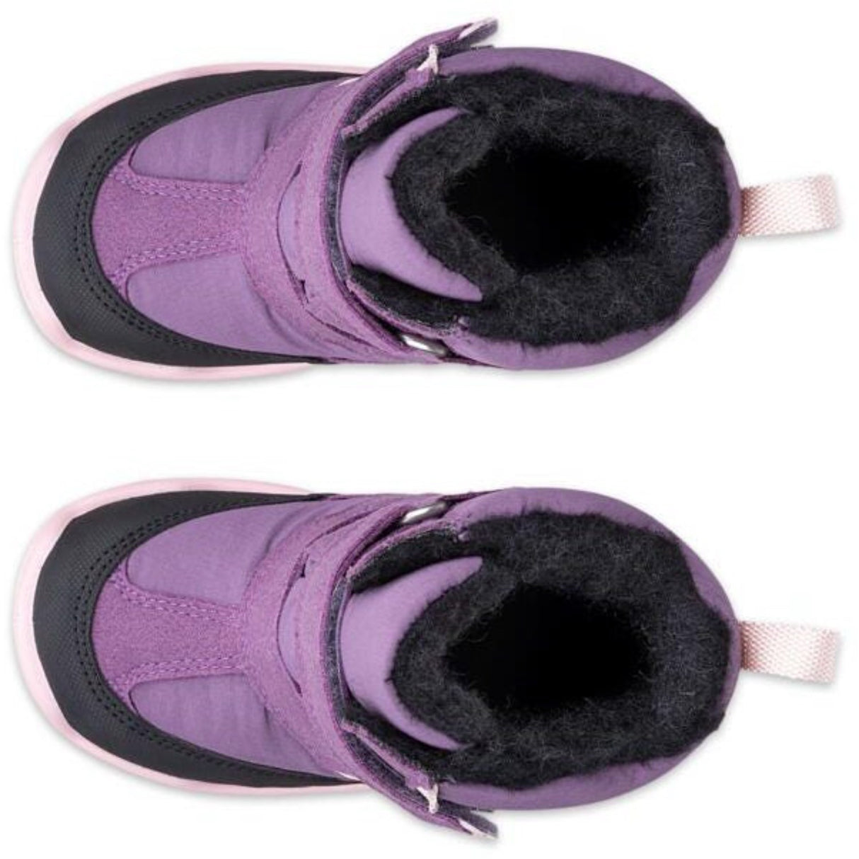 Ecco Black/Grape/Grape/Pale Lilac Urban Mini 2Xvelcro Boot