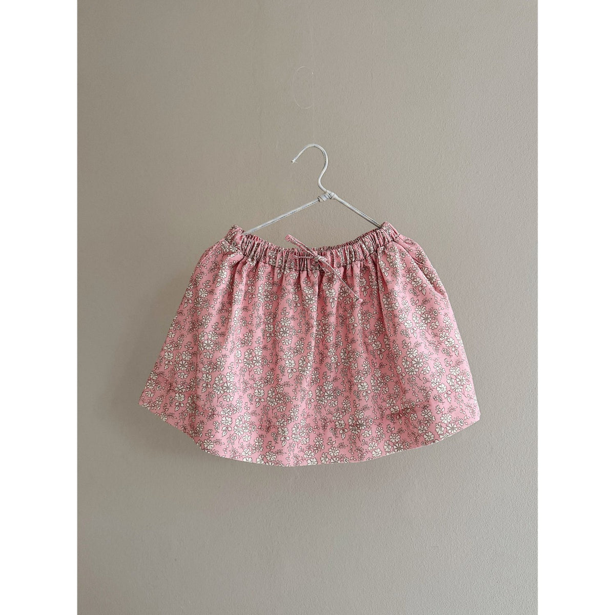 Lalaby Pink Flower Cord Dagmar Skirt