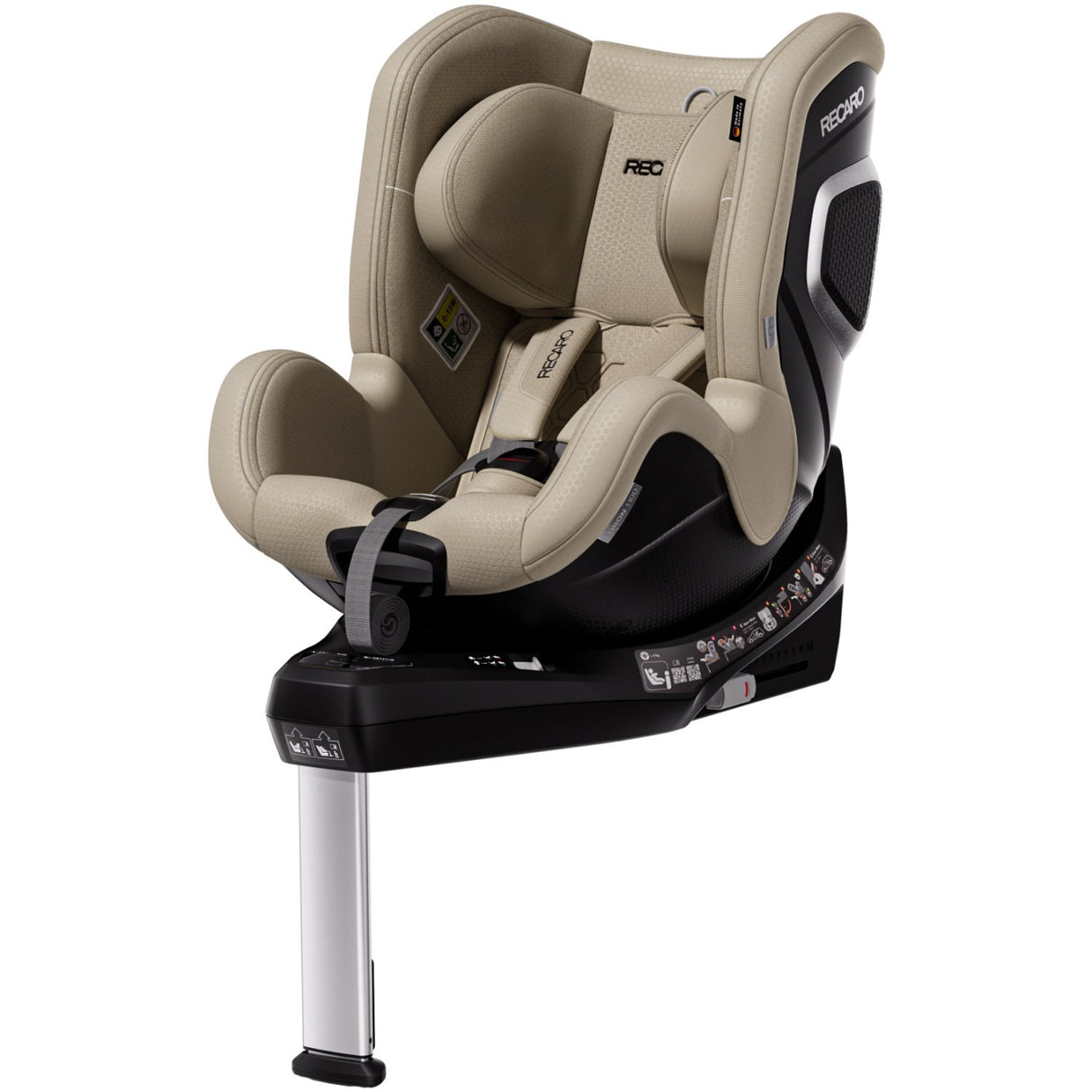RECARO Elegant Beige Toron 1 Kid Car Seat