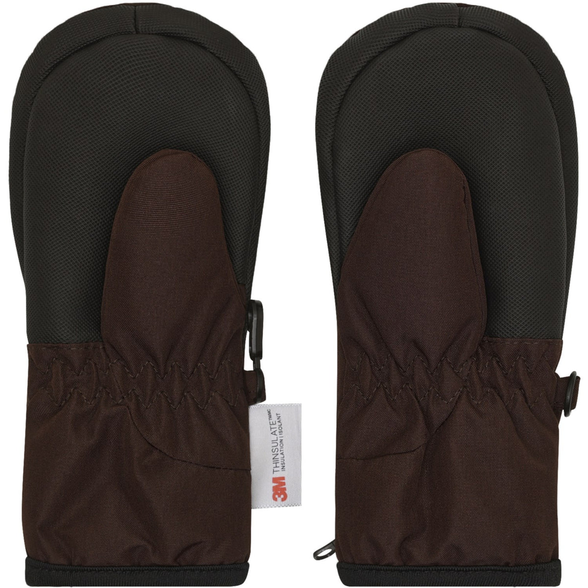 En Fant Coffee Bean Mittens W. Zipper