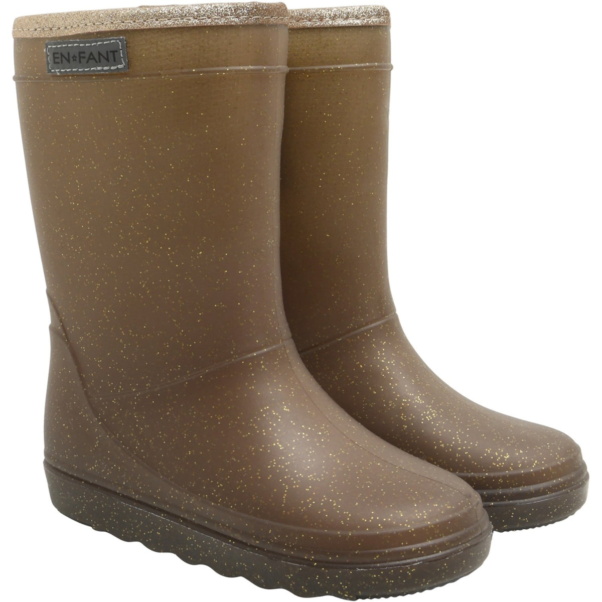En Fant Coffee Bean Thermo Boots Glitter