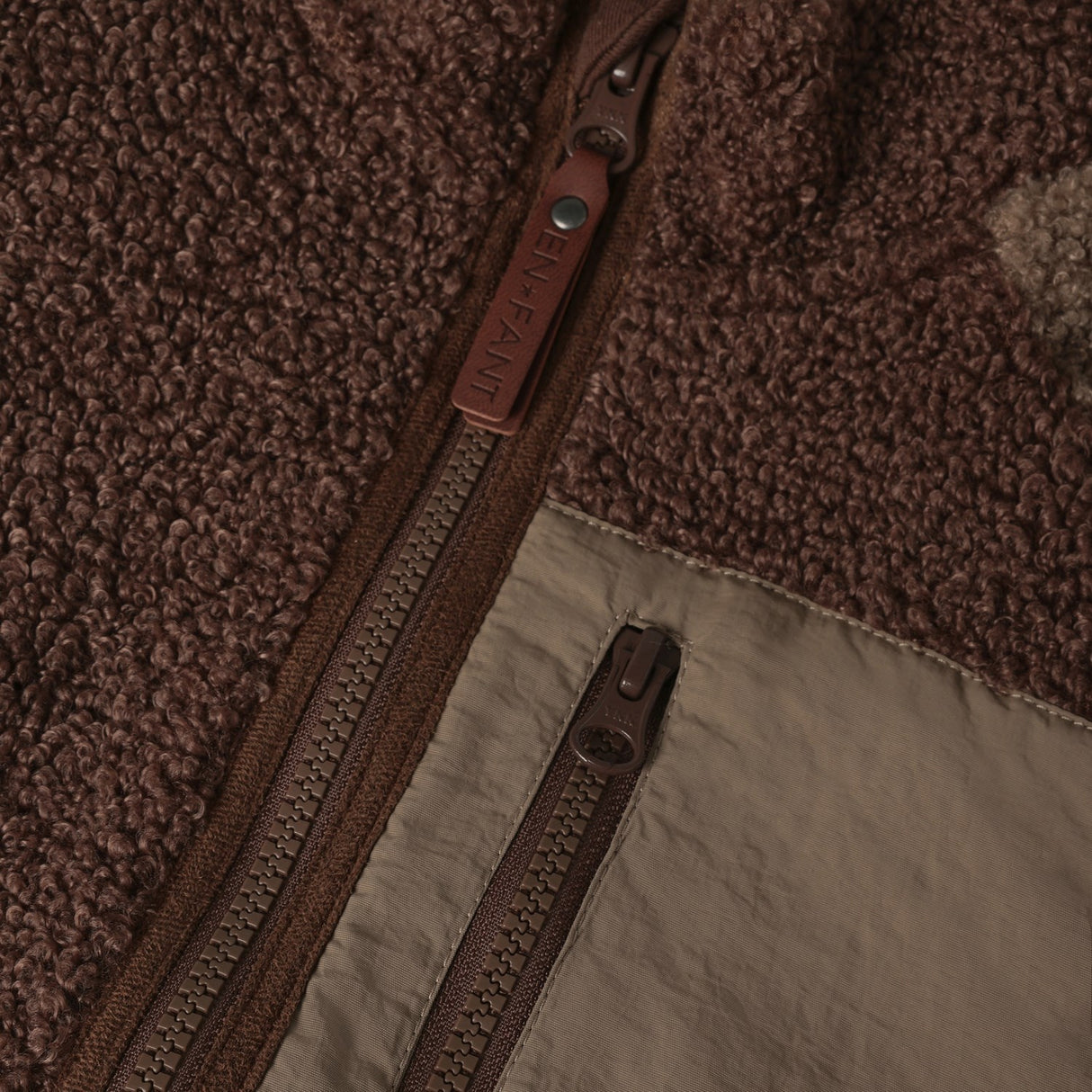 En Fant Chestnut Jacket Teddy