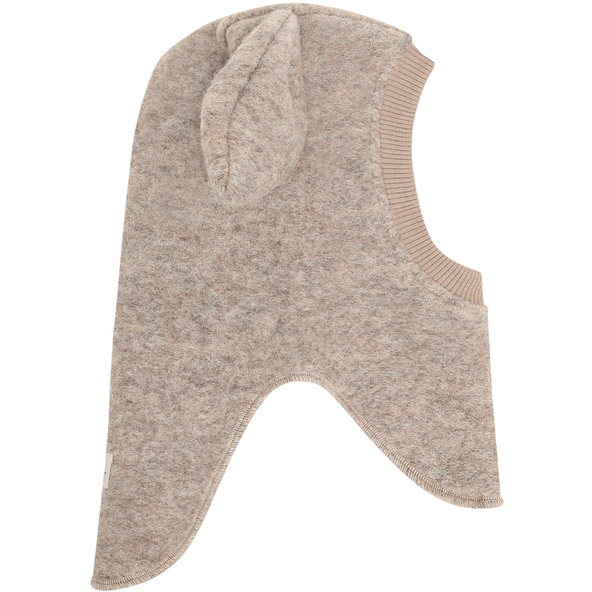 Huttelihut Camel Melange Balaclava Ears Wool